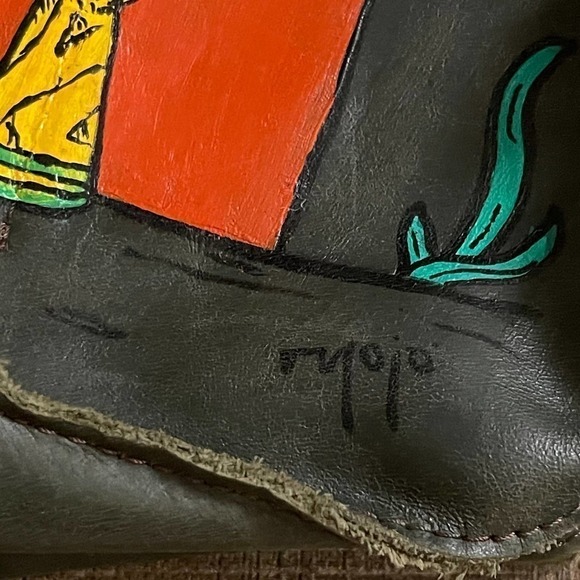 Leather Suede Wine Bag by VINTIUM Funny Wine Bag 02 Bottle Size - Picture 5 of 9